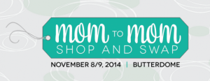 Mom to Mom Shop and Swap Graphic