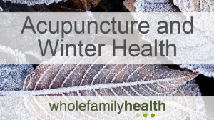 Acupuncture treatments and winter health
